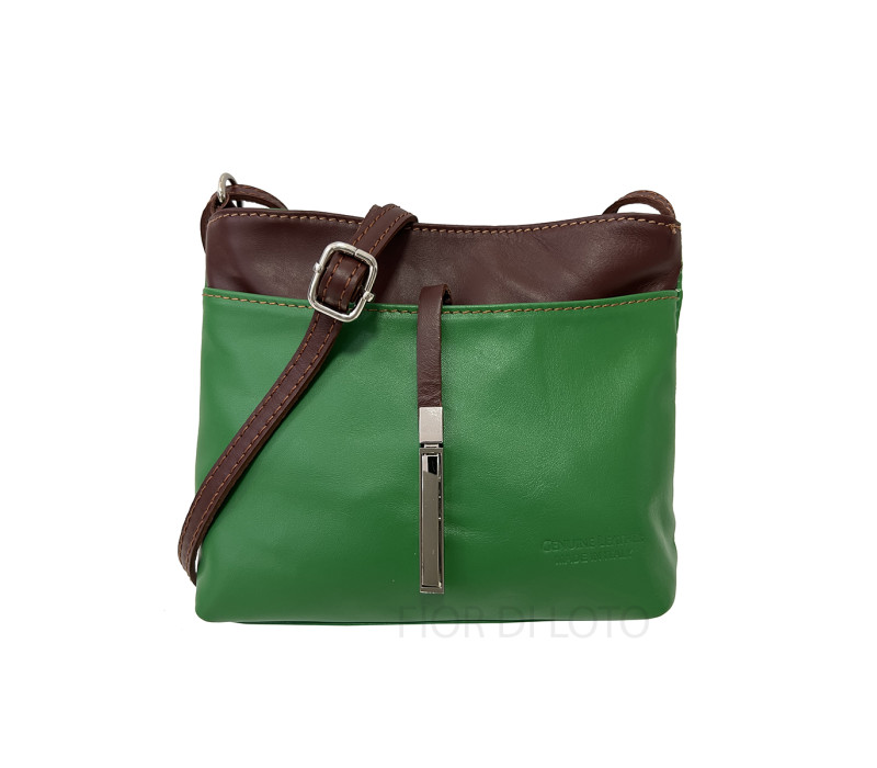 Leather Bag , Leather Handbag , Handbag, Green Leather Shoulder Bag , Bag  With Strap , Handbag With Snap,kaa Berlin, smaragd 